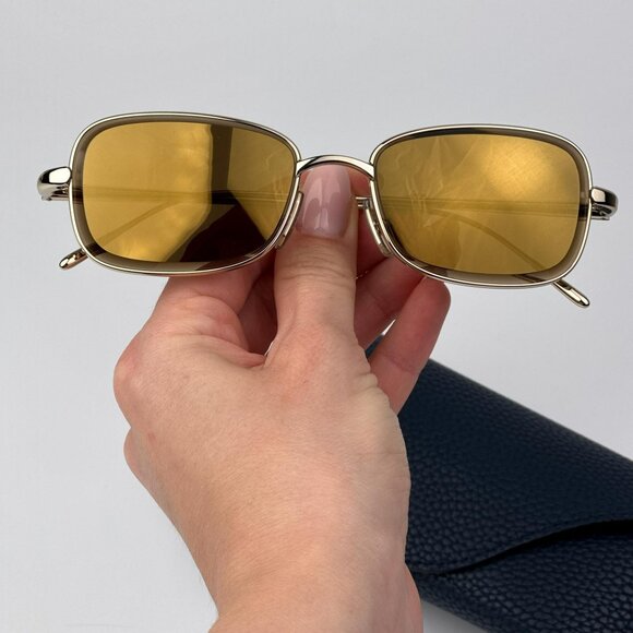 Loewe LW40159U 32G ANAGRAM Women NEW AUTHENTIC Sunglasses Gold main image 7